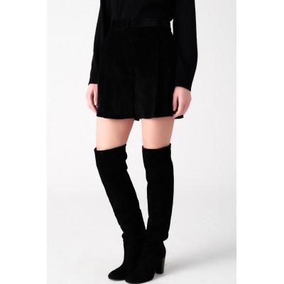 GRIFONI SHORTS IN VELLUTO