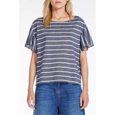 WEEKEND MAX MARA BLUSA RIGATA