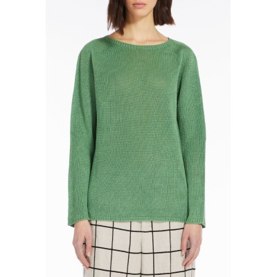 'S MAX MARA LINEN SWEATER