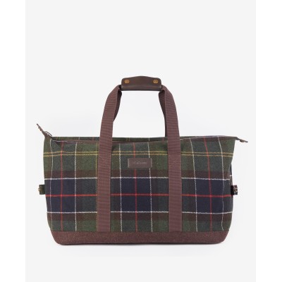 BARBOUR CREE TARTAN HOLDALL