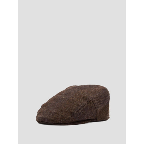 BARBOUR DEVERON TWEED CAP