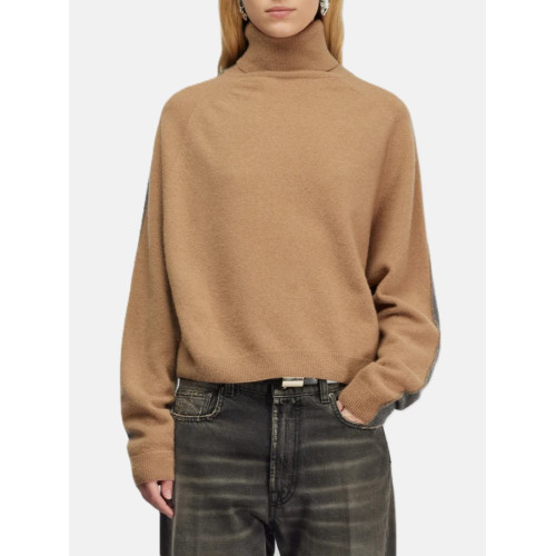 SEMICOUTURE MAGLIA BICOLOR