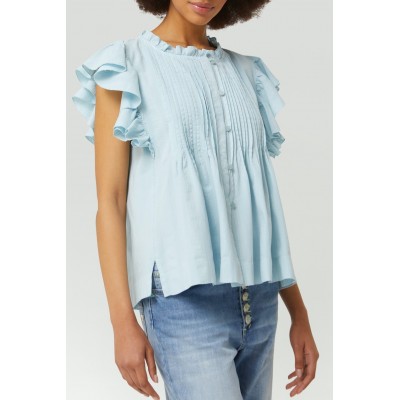 DONDUP - CAMICIA SMANICATA